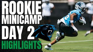 🔥 Day 2 Rookie Minicamp HIGHLIGHTS! Panthers Rookies Turning Heads (Again!)