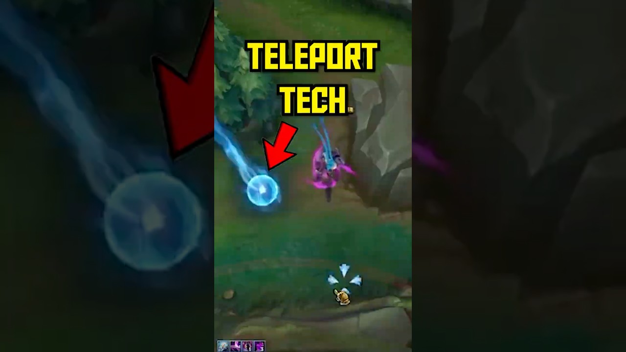 Teleport Trick in League of Legends 