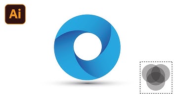 circle logo design illustrator || Circular Grid logo Design Adobe illustrator tutorial