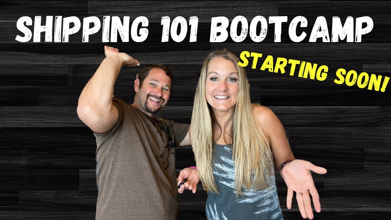 Shipping 101 Bootcamp Starting THIS WEEK! - YouTube