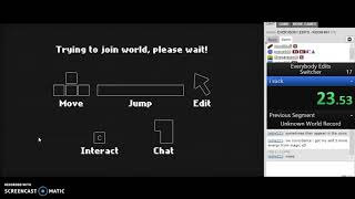 Everybody Edits Speedrun - Switcher 30.27 (NOT CAMPAIGN)