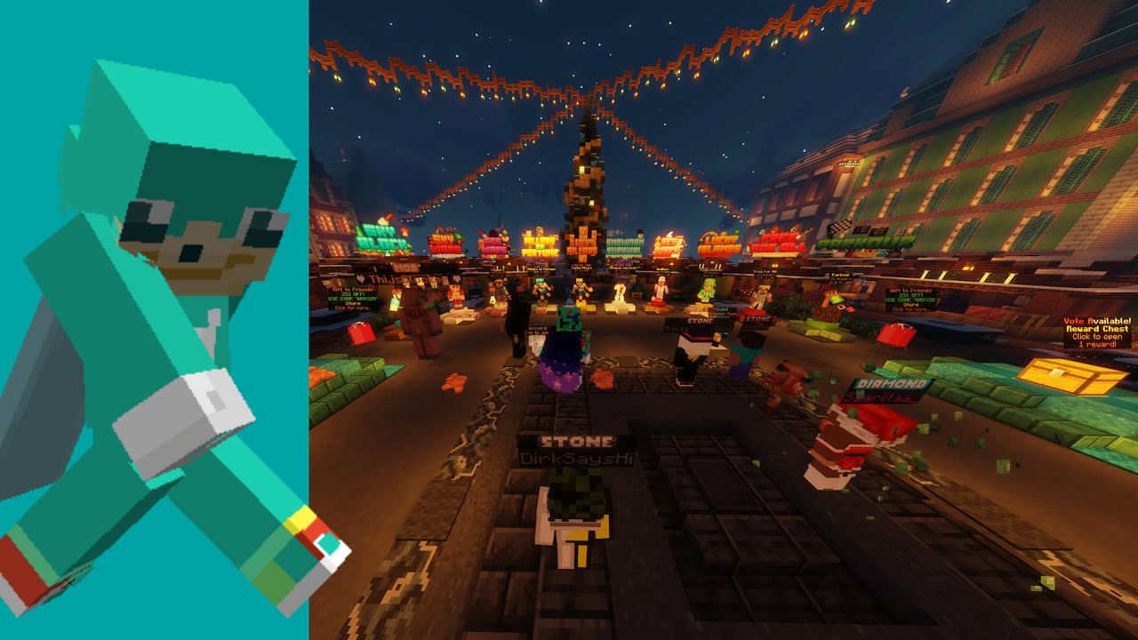 Cubecraft Java Live - With Shaders - YouTube