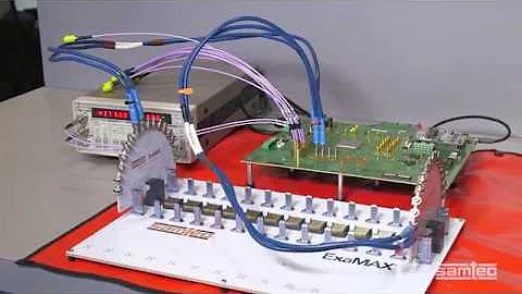 Samtec and Xilinx 56 Gbps PAM4 Backplane Demonstration