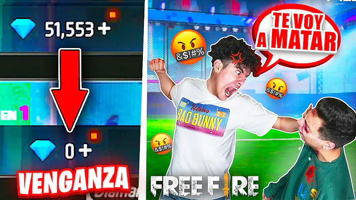 LE GAST 50,000 DIAMANTES a DONATO en FREE FIRE y M...