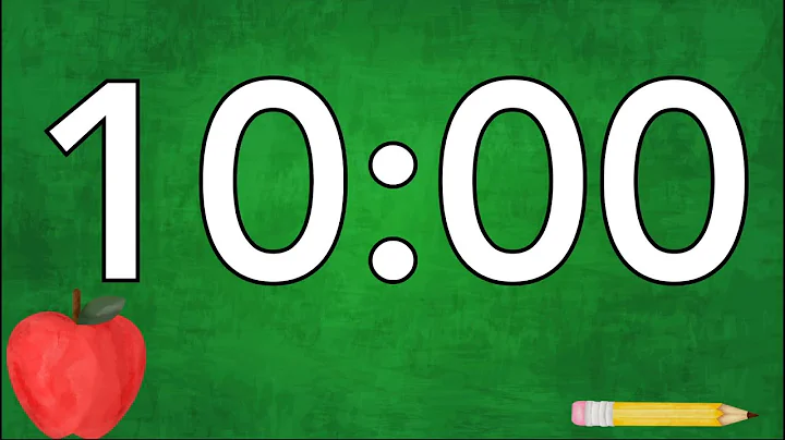 10 Minute Fun Back to School 2025 Timer (No Music, Soft Chimes Alarm at End)