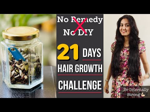 21 DAYS CHALLENGE : EAT 1 SPOON DAILY & YOUR HAIR WILL NEVER STOP GROWING | NATURAL HAIR