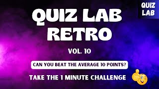BRAND NEW Trivia Quiz Game. Can YOU Beat The Average 10 Points?