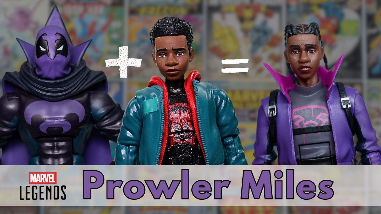 Marvel Legends Action Figure Miles G. Morales Prowler Da Across The Spider-Verse, Hasbro F91745X00