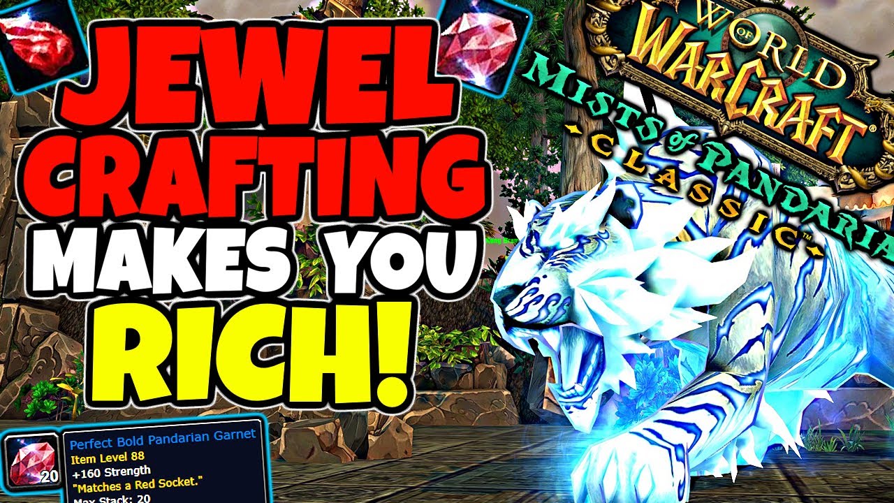 Jewelcrafting is INSANE For Mists of Pandaria Goldmaking!