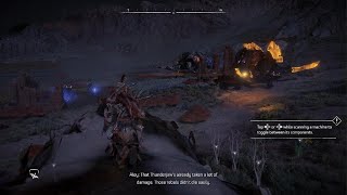 Horizon: Forbidden West - Thunderjaw VS Apex Thunderjaw