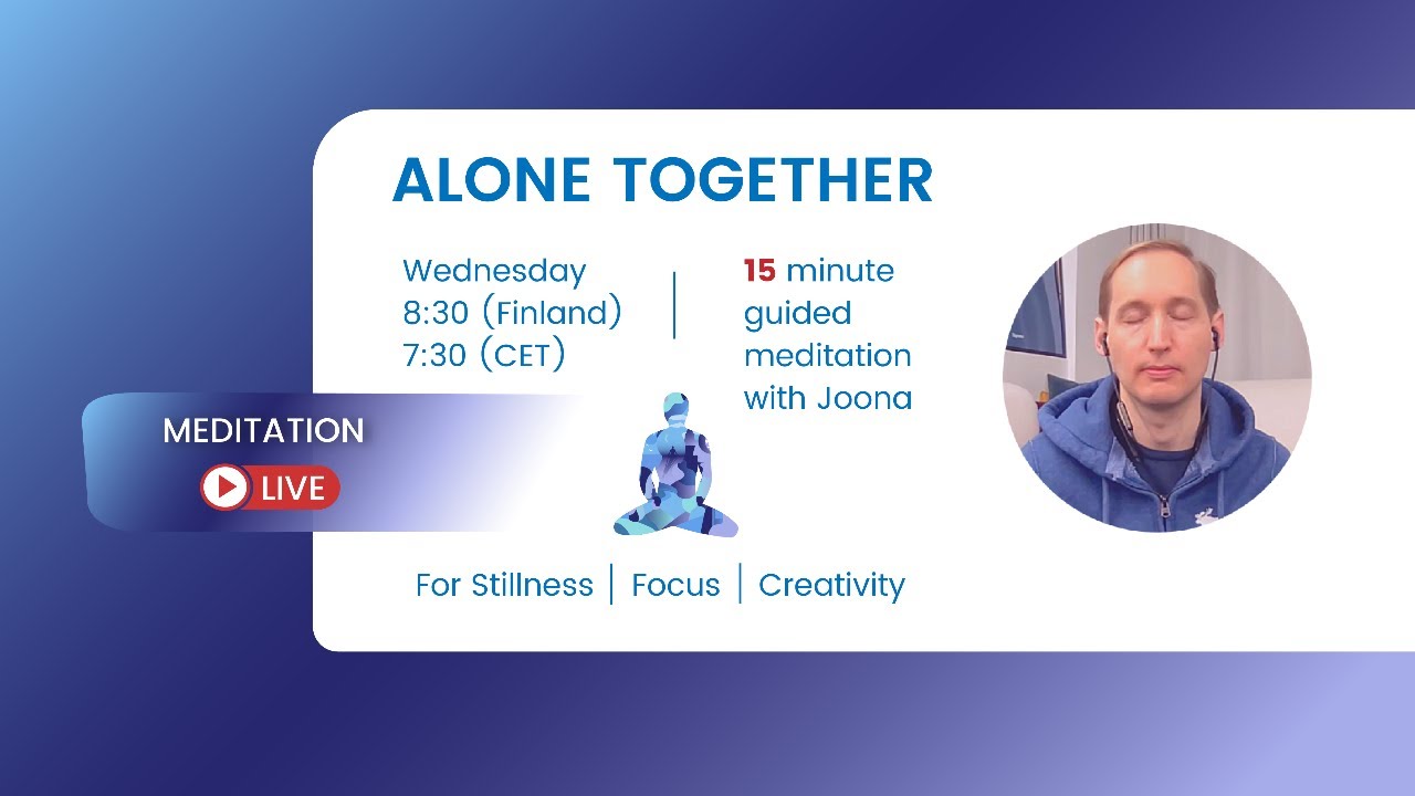 ALONE TOGETHER | 15 MIN GUIDED MEDITATION ❄️