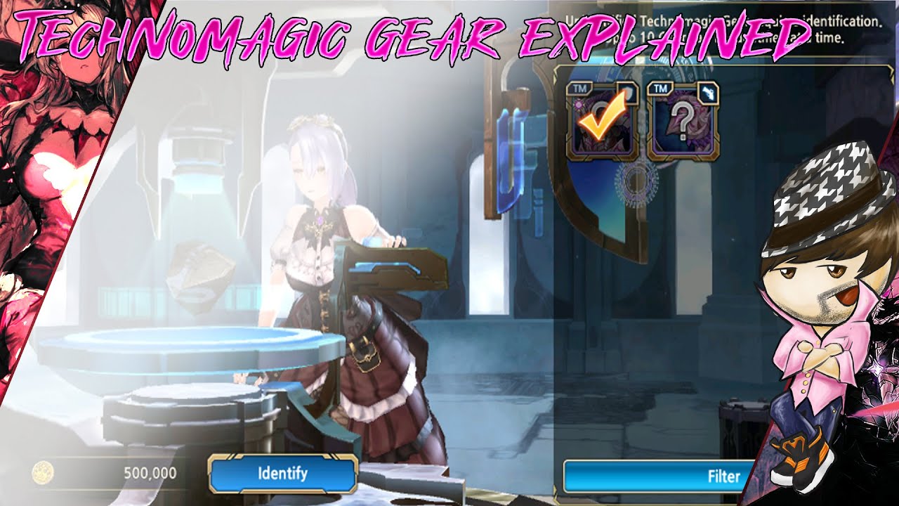 [King's Raid]  Technomagic gear Basics