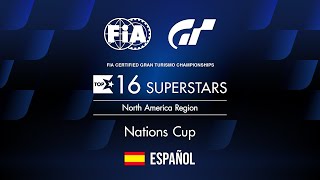 [Español] FIA GTC 2019 | Copa de Naciones - Top16 Exhibition Series ronda 10 | NORTE AMÉRICA