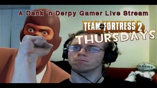 TF2 Thursday - 12-27-2018
Join me as I capture intelligence, defend intelligence, capture control points, defend control points, and troll in the process! Please note, I am using this channel as a temporary live streaming channel for my main gaming oriented gaming channel, The Dank n Derpy Gamer (youtube.com/DankNDerpyGamer) until my bullshit streaming restrictions are lifted.
Simultaneously being streamed to:
Mixer: https://www.mixer.com/DankNDerpyGamer
Twitch: https://www.twitch.tv/DankNDerpyGamer
-FIND ME ON SOCIAL MEDIA!-
Discord: https://discordapp.com/invite/XdPH5Hn
Facebook: https://www.facebook.com/DankNDerpyGamer/
Twitter: https://twitter.com/DankNDerpyGamer
Instagram: https://www.instagram.com/DankNDerpyGamer
If you want to donate, you can do so via:
Patreon: https://www.patreon.com/DankNDerpyGamer.
PayPal Wallet: https://www.paypal.me/ddgrtrf
Streamlabs: https://streamlabs.com/danknderpygamer
Whether as little as $1, or any amount above , any donation is GREATLY appreciated.
Simultaneously being streamed to:
Mixer: https://www.mixer.com/DankNDerpyGamer
Twitch: https://www.twitch.tv/DankNDerpyGamer
-FIND ME ON SOCIAL MEDIA!-
Discord: https://discordapp.com/invite/XdPH5Hn
Facebook: https://www.facebook.com/DankNDerpyGamer/
Twitter: https://twitter.com/DankNDerpyGamer
Instagram: https://www.instagram.com/DankNDerpyGamer
If you want to donate, you can do so via:
Patreon: https://www.patreon.com/DankNDerpyGamer.
PayPal Wallet: https://www.paypal.me/ddgrtrf
Streamlabs: https://streamlabs.com/danknderpygamer
Whether as little as $1, or any amount above , any donation is GREATLY appreciated. TF2 Thursday - 12-27-2018