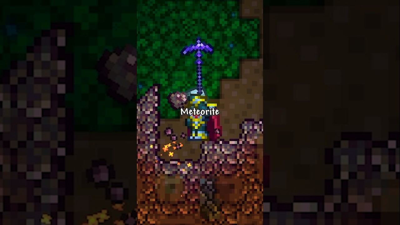 Meteorite is a badly designed ore... 