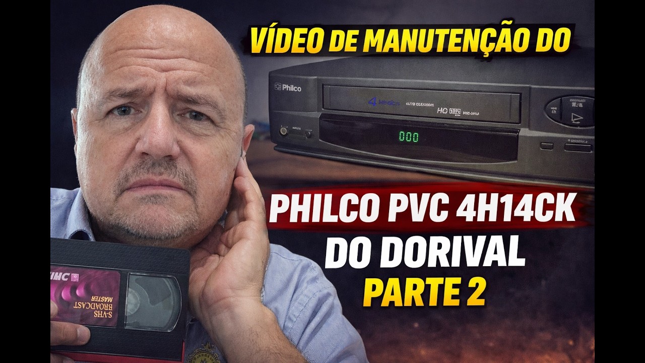 Video of Dorival de Mauá's Philco PVC 4H14CK VIDEO CASSETTE