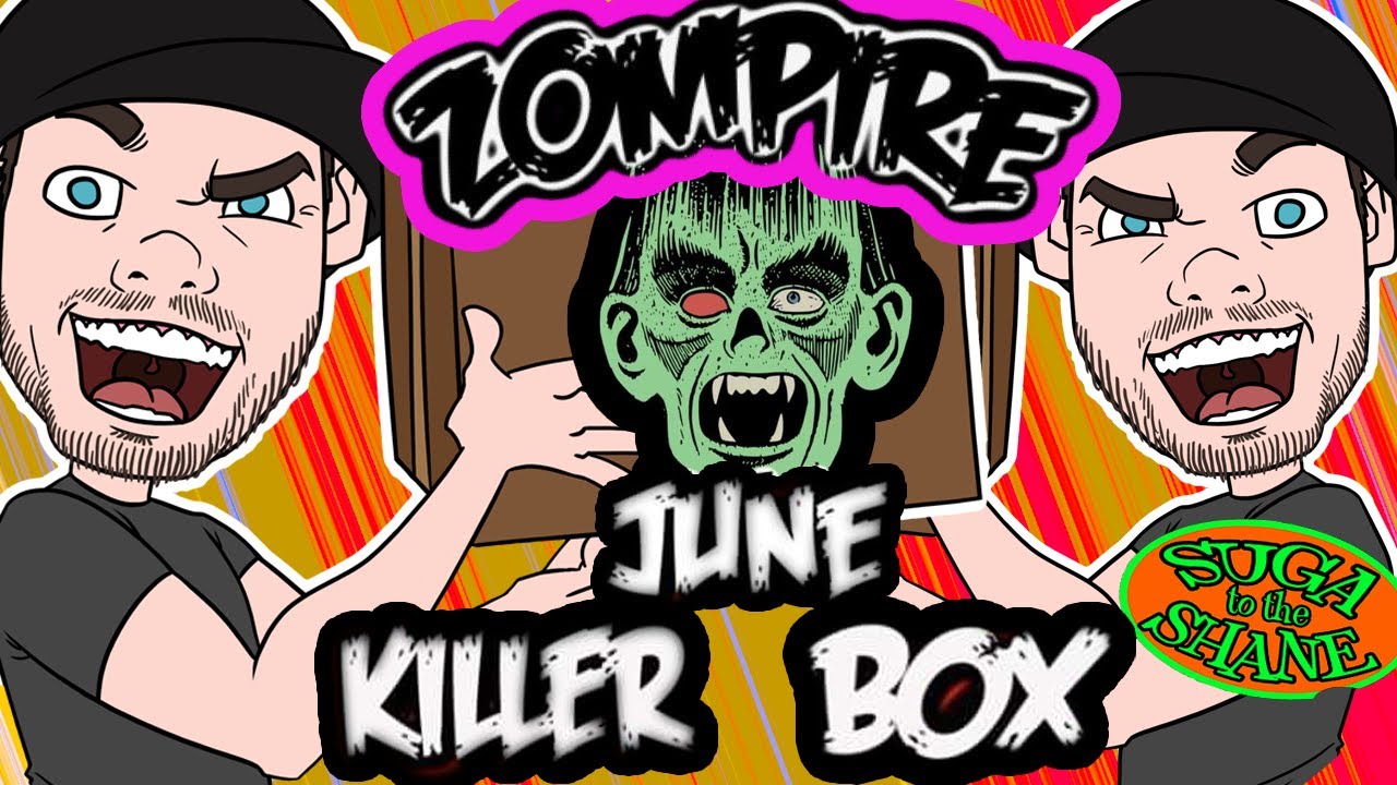 Unboxing the June $50 Zompire inc. Killer mystery  Box