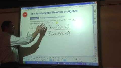 Precalculus Lesson 4.6 Part A