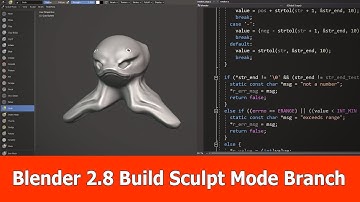 Blender 2.8 Sculpt Mode Features Branch Build