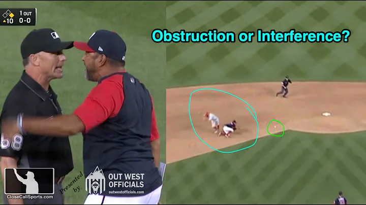 Ejection 067 - Nats Skipper Dave Martinez Tossed After Extra Inning Obstruction Call Gives Phils Run