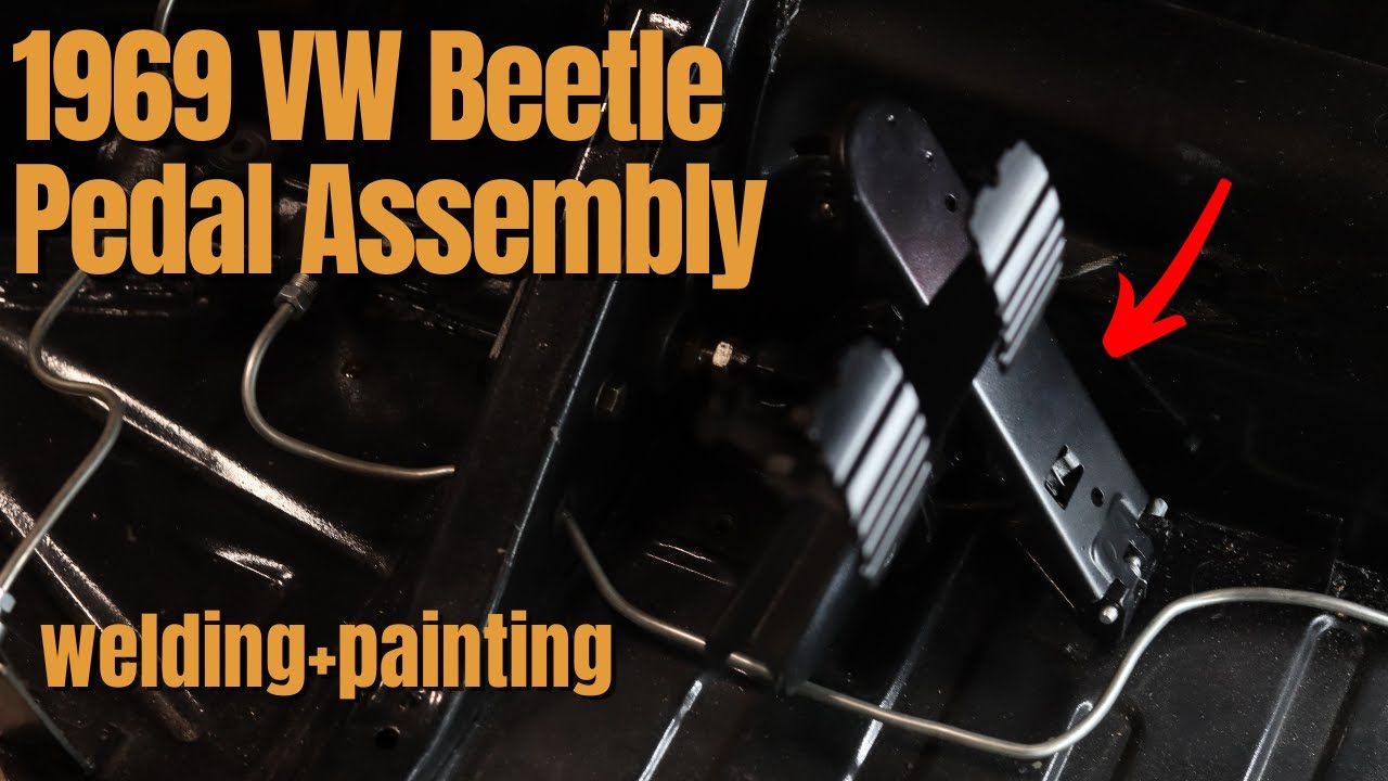 1969 VW Beetle Restoration Pedal Assembly REBUILD & INSTALLATION YouTube