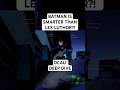Batman’s Wit Overcomes Lex’s IQ #batman #dc #animation #superman #cartoon #viral #foryou