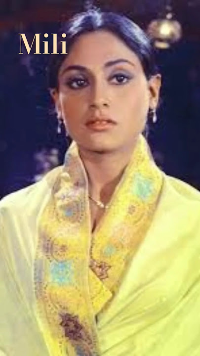 Aye tum Yaad mujhe( Kishore Kumar) for Film : Mili ft one & only one #Jaya Bhaduri #
