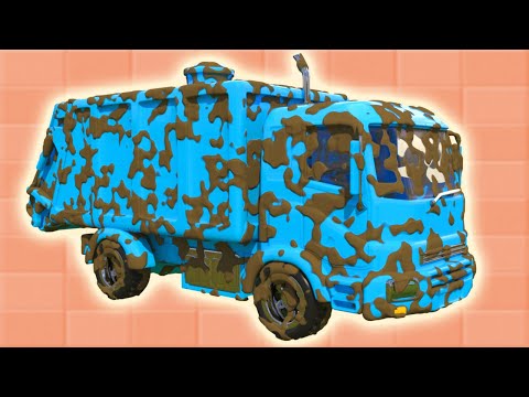 Dirty Street Vehicles Play in Colorful Car Wash Ball Pit - Fun For Kids