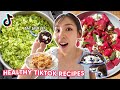 I tried viral healthy tiktok recipes  actually impressed