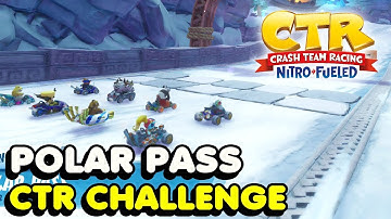 Crash Team Racing Nitro Fueled - Polar Pass CTR Challenge Token Locations Guide
