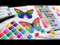 How-To Rainbow Gradient with Inexpensive Alcohol & Watercolor Markers (Arrtx Marker Review & tips!)