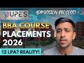 UPES BBA 2026 Placements Reality | Highest &amp; Average Package | UPES Dehradun 