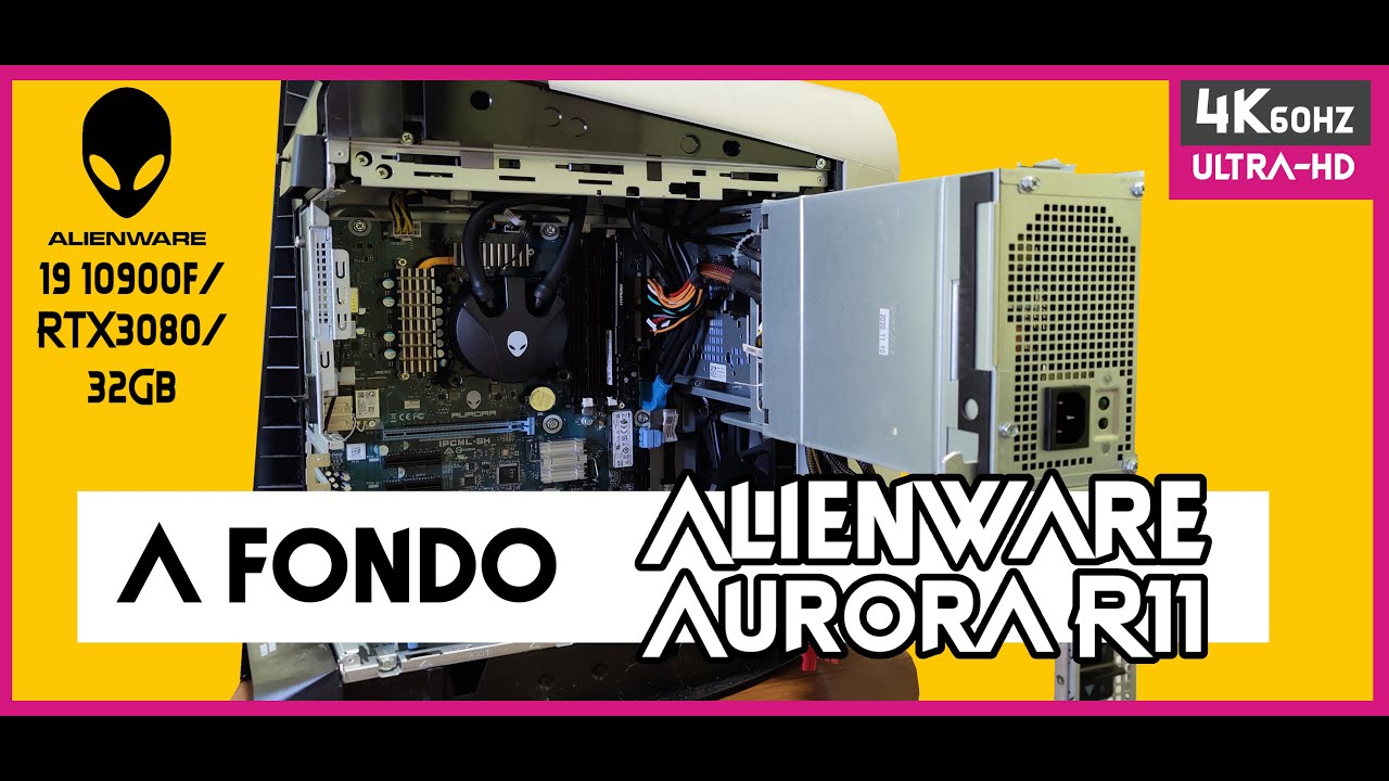 Análisis del Alienware Aurora R11 (i9 10900F / RTX 3080 / 32Gb 1Tb