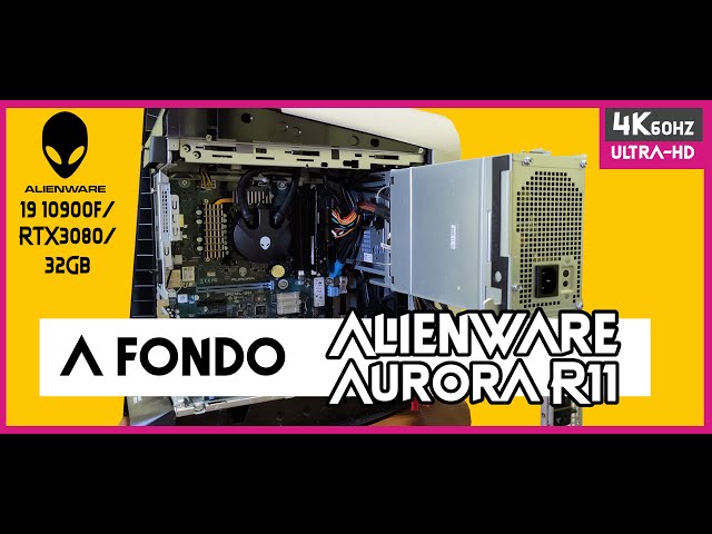 Análisis del Alienware Aurora R11 (i9 10900F / RTX 3080 / 32Gb 1Tb 