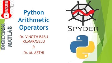 Python Arithmetic Operators by Dr. Vinoth Babu Kumaravelu