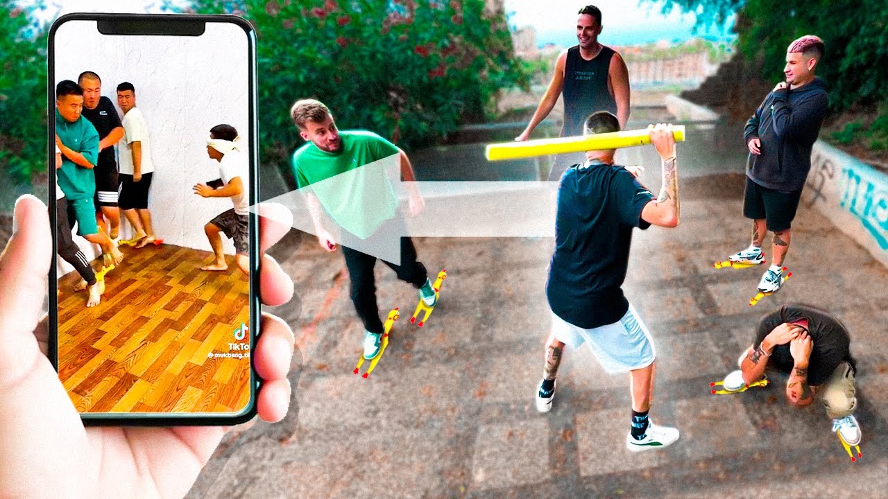 POLLITO CHALLENGE *el mejor juego de TikTok*🐥😂 | EstoEsRuyman