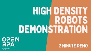 OpenRPA HD robots revised