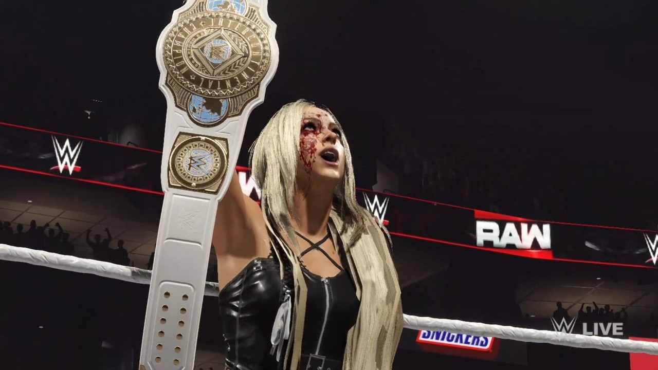 Rhea Ripley vs Liv Morgan vs Alexa Bliss – Intercontinental Championship | WWE 2K25 Gameplay