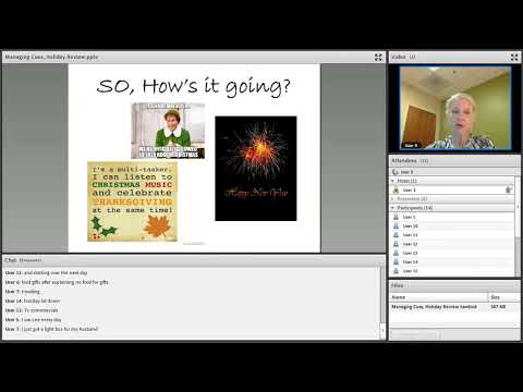 Essentials & Optifast, Virtual - Managing Cues: Holiday Review