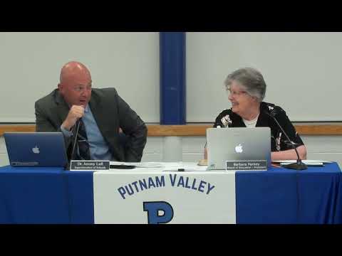 Putnam Valley Board of Education Meeting - September 8, 2022