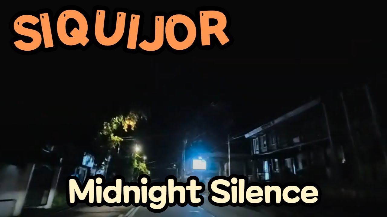 Midnight Silence – Empty Road Outside Larena Port Siquijor Philippines (SEPT 2025)