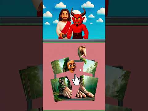 Помоги Иисусу собрать пазл 🎮 #иисус #библейскаявикторина #иисусхристос