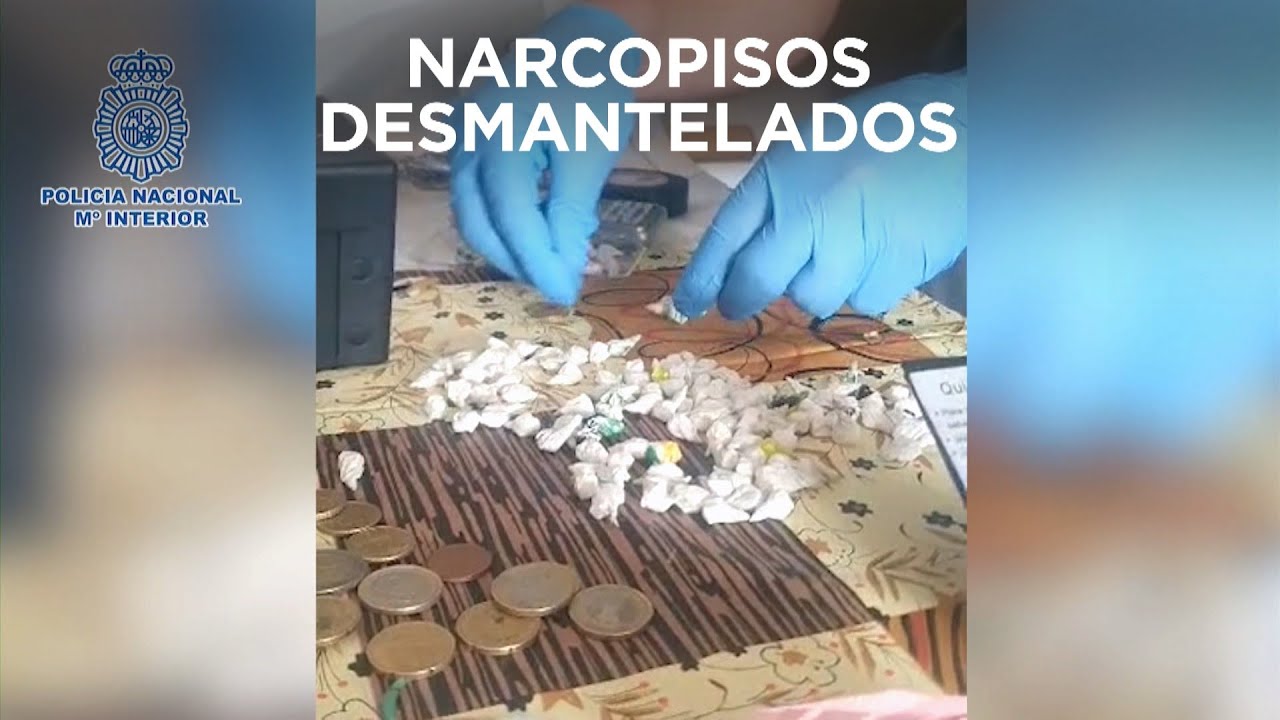 Seis narcopisos desmantelados con 20 detenidos en Puente de Vallecas y San Blas