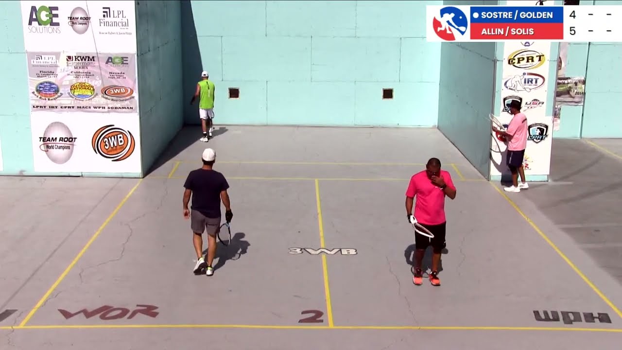 SOSTRE/GOLDENBERG VS. ALLIN/SOLIS | DOUBLES QUARTERFINAL | 2023 3WALLBALL WORLD CHAMPIONSHIPS