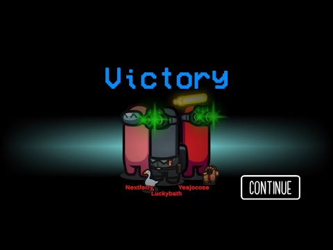 Winning A Game Of Among Us In The April Fools Update! - YouTube