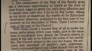 John Paul II taught that Man is the Way