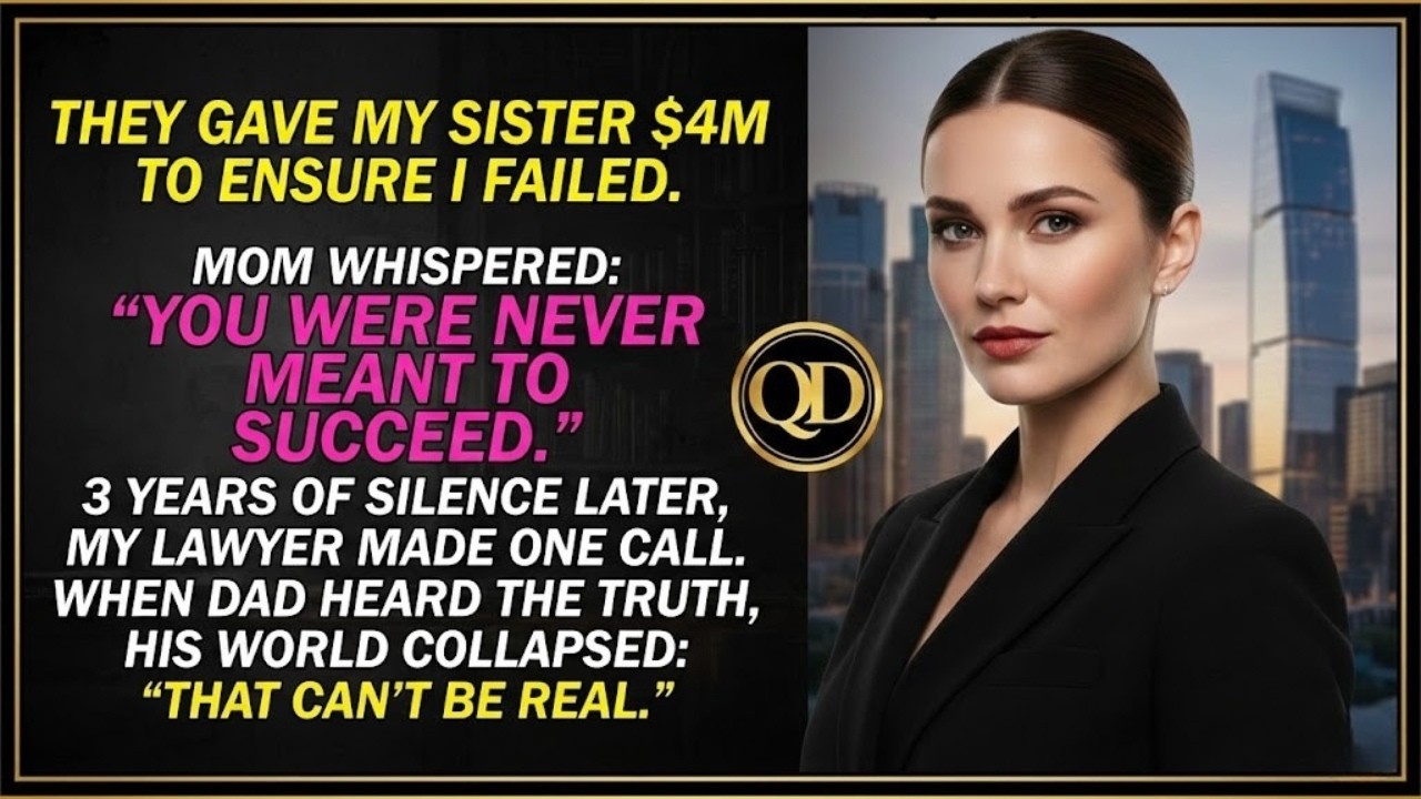 My Parents Gave My Sister $4M And Called Me A Failure—Dad's Lawyer Just Called Mine