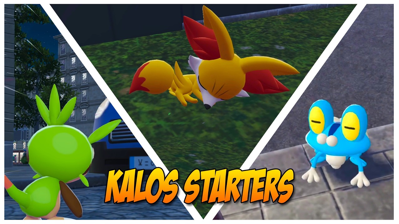 ポケモン - ガリゾーン How to Catch ALL Kalos Starters | Pokémon Legends Z A - YouTube