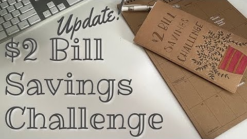 BUDGET WITH ME - $2 Bill Savings Challenge *UPDATED* | Mini Savings Goal
