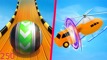 Sky Rolling Ball 3D Vs Shape-shifting - Android iOS Gameplay Walkthrough - Mobile Games - 250